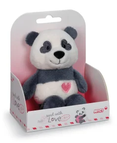 Nici Plyšová panda Love - 12 cm - v dárkové krabičce