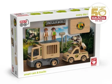 Efko MULTIGO EXPEDICE PREHISTORIC - Igráčci paleontologové, auta, vykopávka