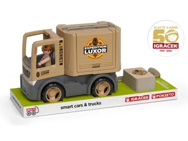 Efko MULTIGO EXPEDICE EGYPT - Igráček archeolog, auto, vykopávka