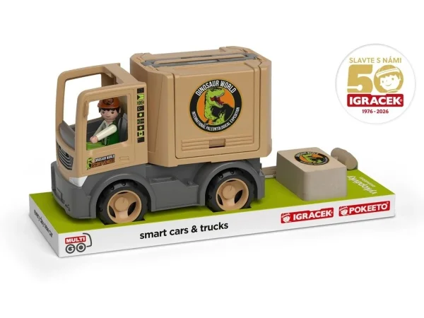 Efko MULTIGO EXPEDICE PREHISTORIC - Igráček paleontolog, auto, vykopávka