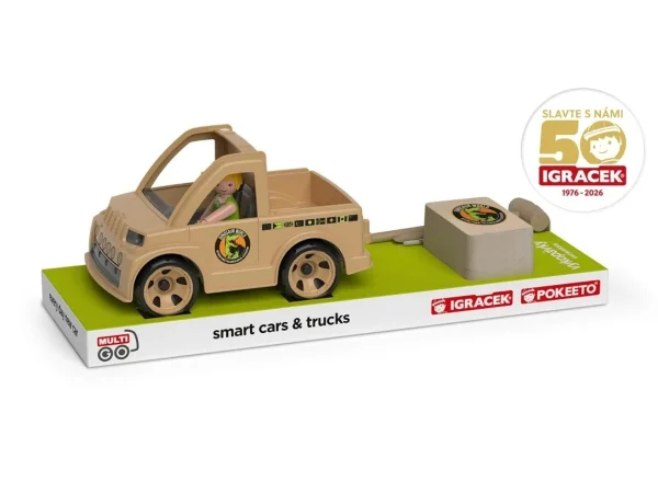 Efko MULTIGO EXPEDICE PREHISTORIC - Igráček paleontoložka, auto, vykopávka