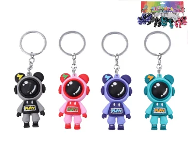 Mikro trading Přívěsek na klíče - Kosmonaut - 5,5 cm