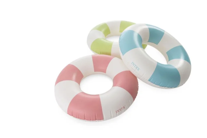 Intex Kruh nafukovací pruhovaný - 91 cm - 3 barvy