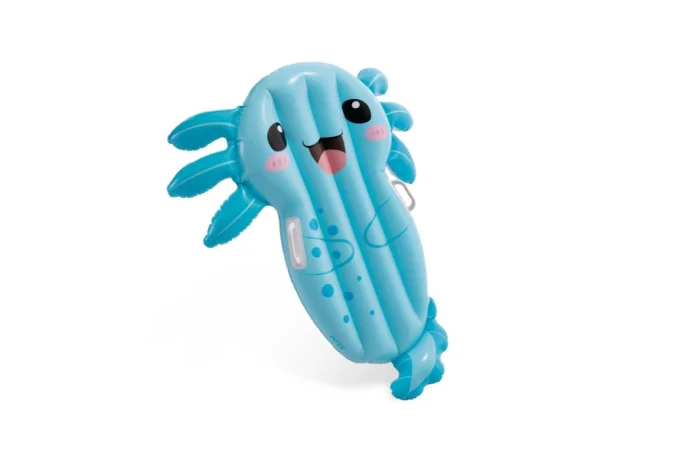 Intex Lehátko nafukovací - Axolotl s úchyty - 117 x 107 cm