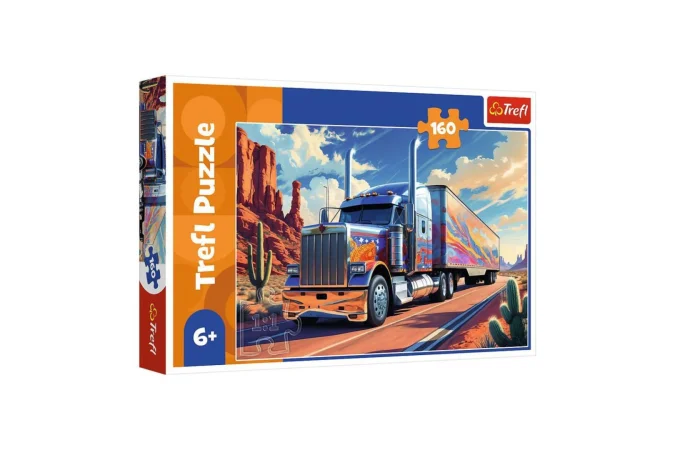 Trefl Puzzle - Kamion na cestě - 160 dílků
