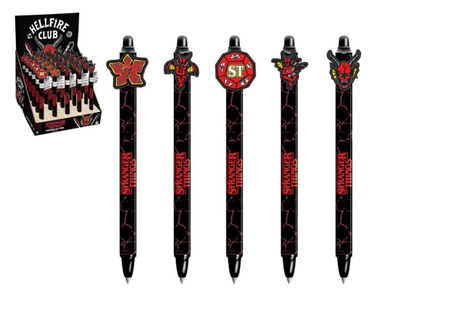 Teddies Tužka - Pero gumovací - Stranger things - 15 cm - 5 druhů