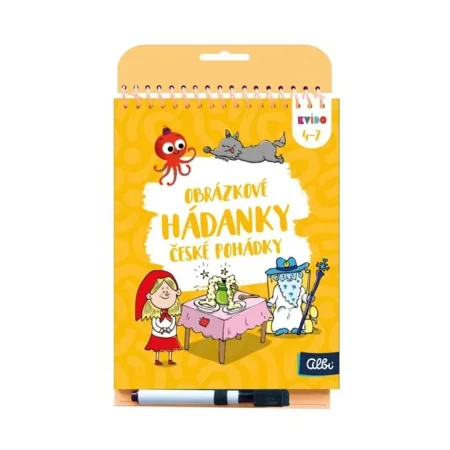 Albi Kvído - Obrázkové hádanky: České pohádky