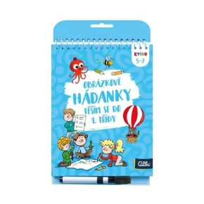 Albi Kvído - Obrázkové hádanky: Těšíme se do 1. třídy