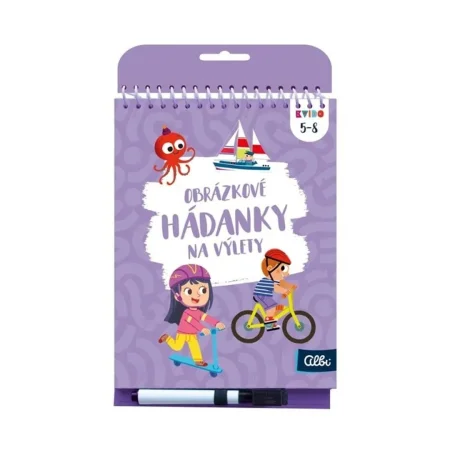 Albi Kvído - Obrázkové hádanky: Na výlety