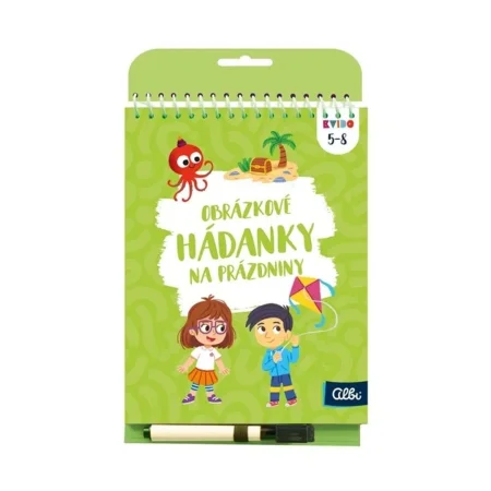 Albi Kvído - Obrázkové hádanky: Na prázdniny