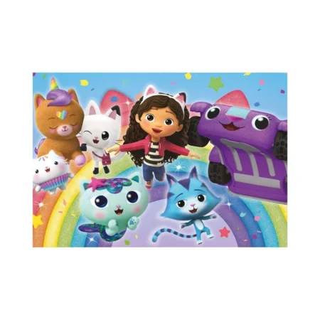 Dino Puzzle - GABBY‘S DOLLHOUSE: Gábi na duze - 2 x 48 dílků