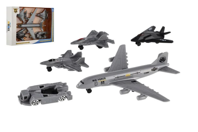 Teddies Sada letadel - 5 ks - volný chod