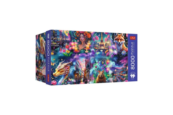 Trefl Puzzle Premium Plus: Colorful World: Barevný svět - 8000 dílků