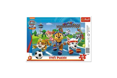 Trefl Puzzle deskové - Tlapková patrola - 15 dílků