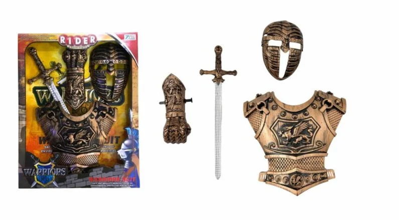 Mac Toys PLEJO - Set pro rytíře - s maskou na obličej