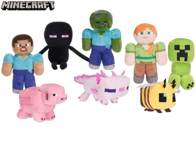 Mikro trading Minecraft plyšový - 8 druhů