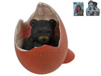 Mikro trading Medvěd černý líhnoucí a rostoucí  - 6 cm