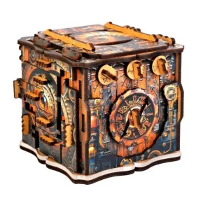 EscapeWelt Dřevěný hlavolam - iQube Dark Box