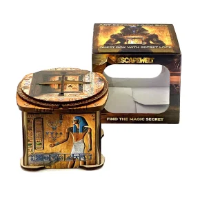 EscapeWelt Dřevěný hlavolam - Secret Lock Box