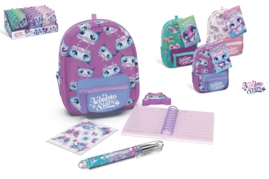 Wiky Nebulous Stars - Mini batůžek s doplňky - 11 x 10 cm