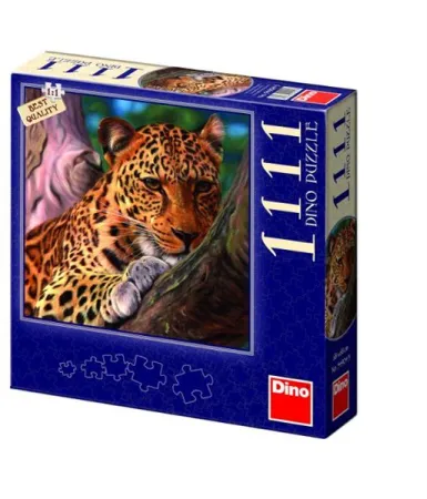 Dino Puzzle čtvercové - Leopard - 1111 dílků - Výprodej