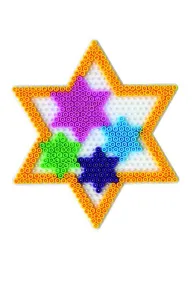 Hama Podložka na zažehlovací korálky MIDI - velká hvězda