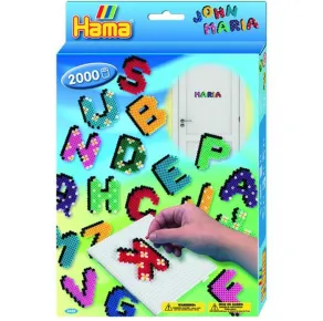Hama Zažehlovací korálkový set MIDI - Dárková sada - Veselé psaní