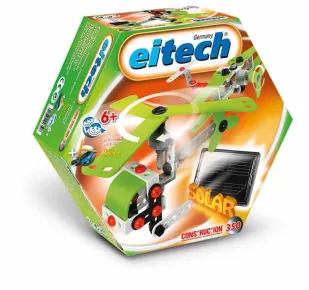 Eitech Stavebnice Beginner Set - C350 - Solar Set Helicopter - Aircraft / Solární sestava vrtulník a letadlo