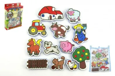 Teddies Vodolepky Moje první zvířátka - Farma