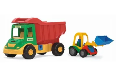WADER Auto multitruck s nakladačem - 38 cm