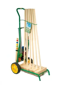 Lucio Londero Kroket Professional 10206 - pro 6 hráčů - kovový vozík