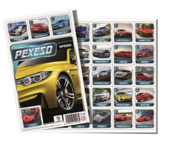 Bonaparte Pexeso Auta - 32 obrázkových dvojic