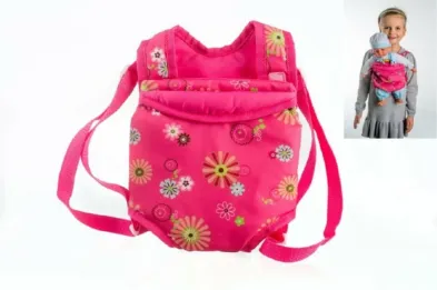 Teddies Nosítko pro panenky - klokaní kapsa