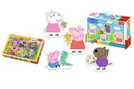 Trefl PACK Baby Puzzle Peppa Pig + Puzzle 100 dílků v krabici