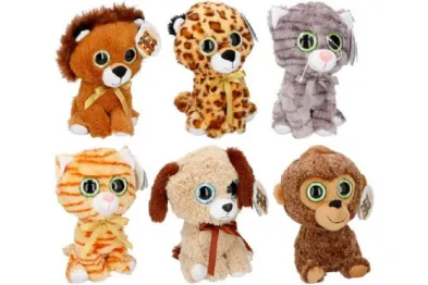 Teddies Zvířátko plyš - 23 cm - poslední kus - LEV