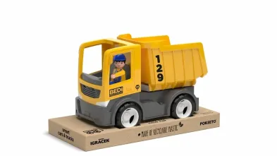 Efko IGRÁČEK ECO MULTIGO BUILD - Sklápěčka s řidičem - auto s Igráčkem