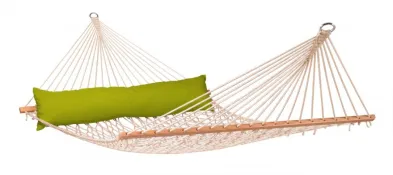 La Siesta Houpací sít' s tyčemi CALIFORNIA CFR 14-14 - double - avocado