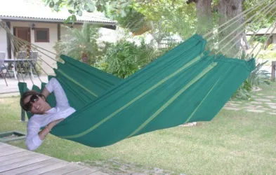 Jobek Houpací síť IPANEMA - zelená - výprodej