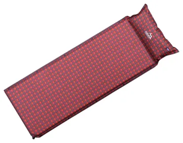 Cattara Karimatka samonafukovací s polštářem KILT - 190 x 60 x 3,8 cm