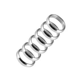 Harrows Supergrip kroužky na násadky - stříbrné - 6 ks