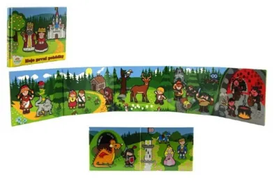 Teddies Knížka Leporelo - Moje první pohádky