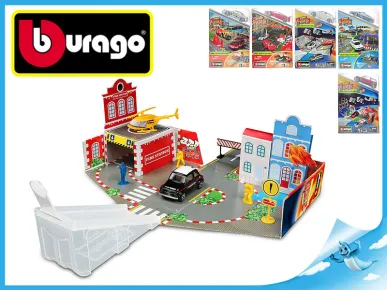 Mikro trading Bburago - Street Fire Open & Play Set