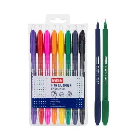 Easy EASYLINER - Sada barevných linerů - 0,4 mm - 8 barev