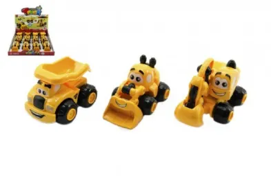 Teddies Auto stavební pro nejmenší - 9 cm