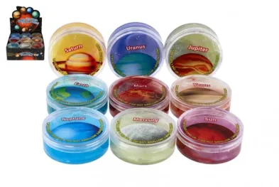 Teddies Sliz - hmota planety sluneční soustava  - 7 cm