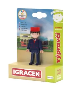 Efko IGRÁČEK - Výpravčí - figurka s výpravkou