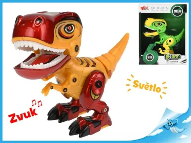 Mikro trading Dinosaurus se světlem a zvukem - 14 cm