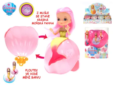 Mikro trading Oceana Girls měnící barvu - 15 cm