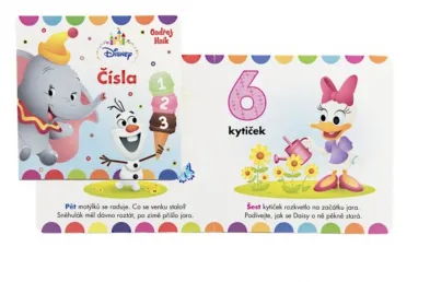 Albatros Knížka Disney - Čísla