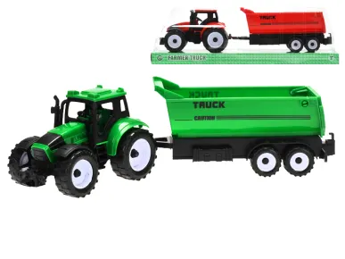 Mikro trading Traktor s vlečkou - 29 cm